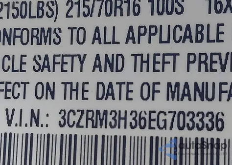 2014 Honda Cr-V Lx z USA, uszkodzony, nr VIN 3CZRM3H36EG703336